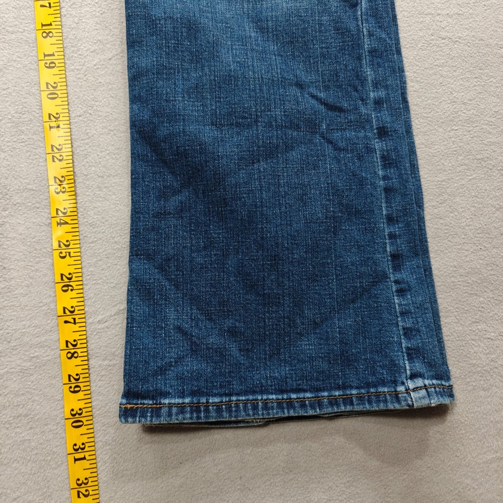 Levi's 545 Jeans Womens 10M Low Bootcut Medium Wash Denim Country Western Casual - Picture 6 of 14